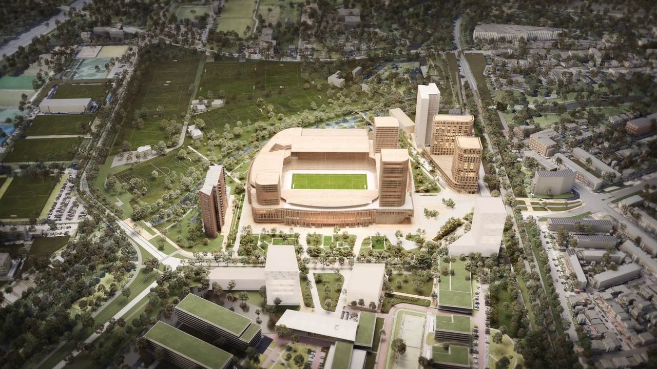 Stadiongebied Utrecht krijgt meer groen en ruimte