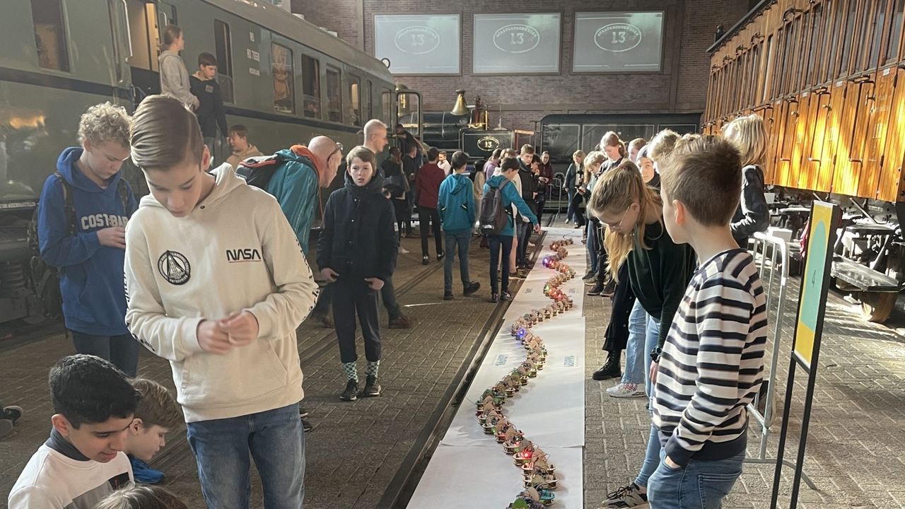 Nieuwe poging wereldrecord robottrein in Spoorwegmuseum